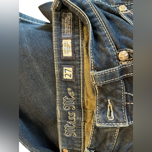 Miss Me Dark Blue Jeans - Picture 8 of 8